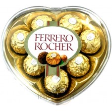 Ferrero Rocher Heart Shape